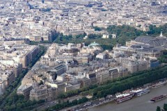 May 1985 | Pont de l Alma from Eiffel Tower, Paris, France