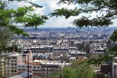 May 1985 | View from Basilique du Sacré-Cœur, Paris, France