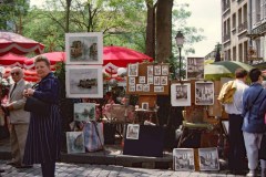 May 1985 | Place du Tertre, Paris, France