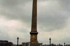 March April, 1988 | Obelisk, Place de la Concorde, Paris, France