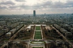 March April, 1988 | View from Eiffel Tower, Paris, France