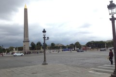 September 11, 2013 | L obélisque de Louxor at the centre of the Place de la Concorde, Paris, France