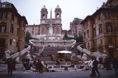 March 1986 | Scalinata di Trinità dei Monti (Spanish Steps), Rome, Italy