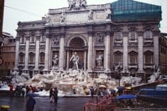 March 1986 | Fontana di Trevi (Trevi Fountain), Rome, Italy