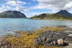 July 3, 2019 | View of Lofoten Bobilcamping, Lofoten, Norway