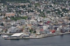 July 10, 2019 | Tromsø from Fjellheisen, Norway