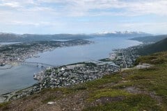 July 10, 2019 | Tromsø from Fjellheisen, Norway