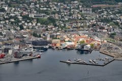 July 10, 2019 | Tromsø from Fjellheisen, Norway