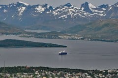 July 10, 2019 | Tromsø from Fjellheisen, Norway