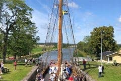 July 22, 2019 | Göta Canal between Lyrestad and Töreboda, Sweden