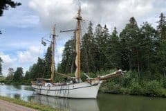 July 22, 2019 | Göta Canal between Lyrestad and Töreboda, Sweden