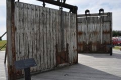 July 19, 2019 | Göta Canal, old lock gates, Berg, Sweden