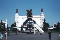 May / June 1982 | Exhibition of Achievements of National Economy, Space Pavilion, Tupolev-154, Moscow, USSR