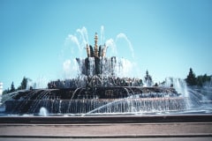 May / June 1982 | Exhibition of Achievements of National Economy, Stone Flower Fountain, Moscow, USSR