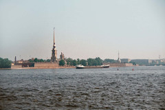 May / June 1982 | Neva River and Saints Peter and Paul Cathedral. Leningrad, USSR