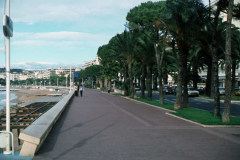 October 1980 | Boulevard de la Croisette, Cannes, France