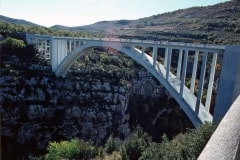 October 1980 | PONT DE CHAULIERE, GRAND CANYON DE VERDON, FRANCE