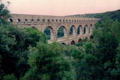 August 1988 | Pont du Gard, Vers-Pont-du-Gard, France