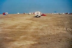 August 1988 | Beach east of Saintes-Maries-de-la-Mer , France