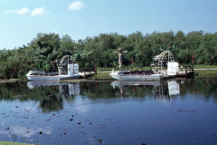 June 1979 | Airboats in the Everglades, Florida, USA