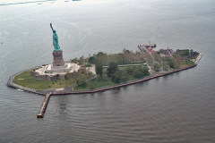 May/June 1981 | Liberty Island with Statue of Liberty National Monument, New York City,  USA