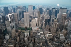 May/June 1981 | View from Empire State Building in north direction, New York City,  USA