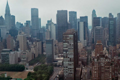 May/June 1981 | View from Empire State Building in north direction, New York City,  USA