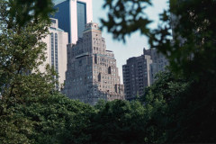 May/June 1981 | View from Central Park to W 59th Street, New York City,  USA