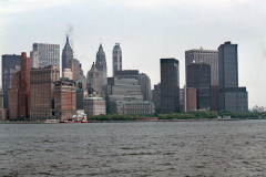 May/June 1981 | Lower Manhattan with Hudson River, New York City,  USA