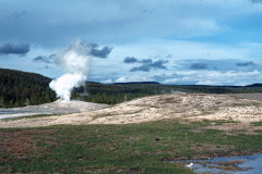 May/June 1981 | Old Faithful, Yellowstone National Park, Wyoming, USA