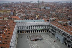 April 15, 2003| View from Campanile di San Marco to Piazza San Marco, Venice, Italy