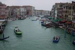 April 15, 2003| View from Ponte di Rialto to Canal Grande, Venice, Italy